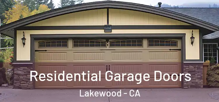  Residential Garage Doors Lakewood - CA
